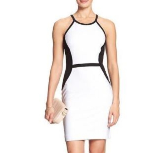 Banana Republic Dresses & Skirts - Banana Republic Color Block Stretch Pencil Dress